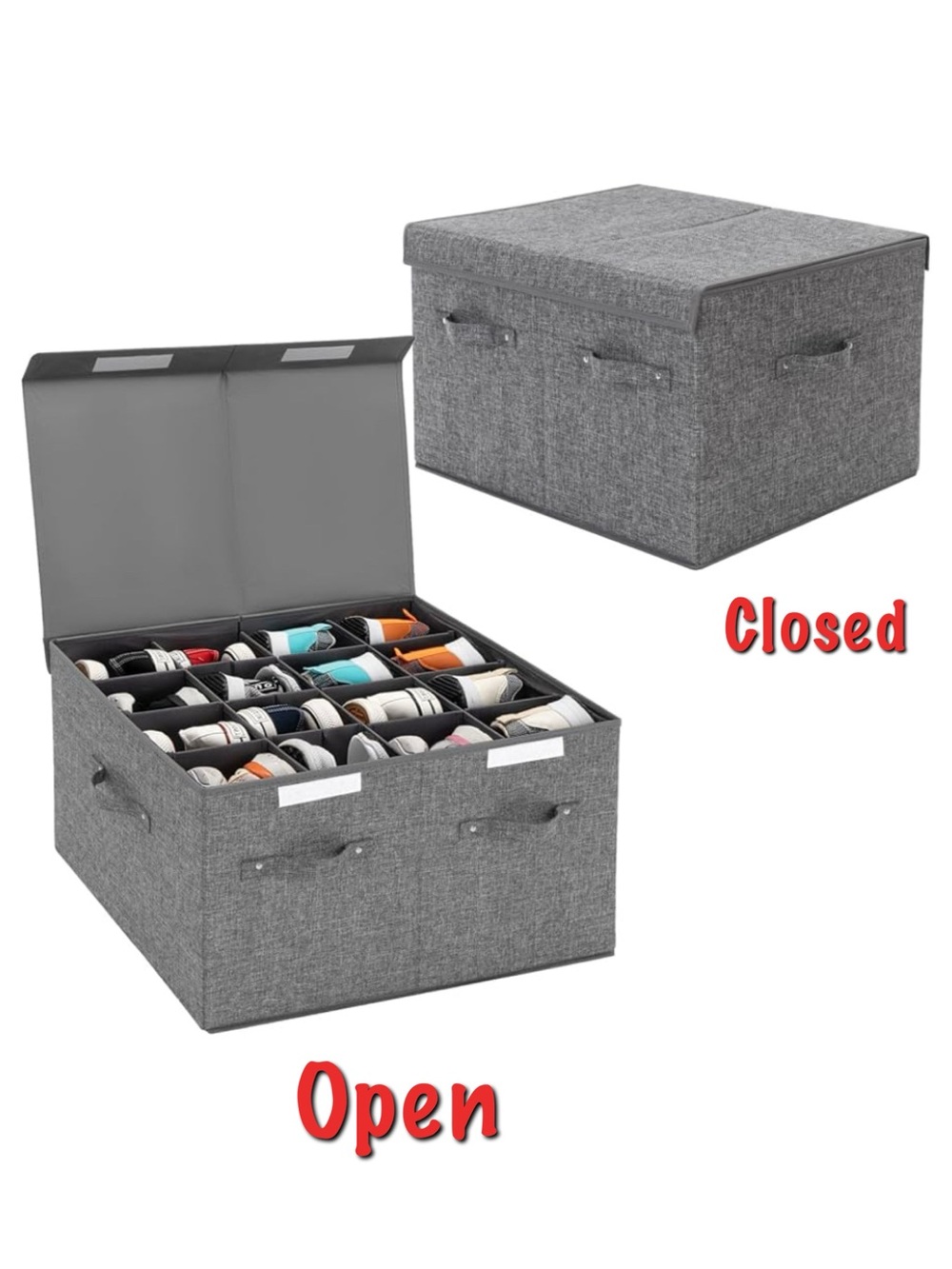 Foldable Shoe Storage Organizer